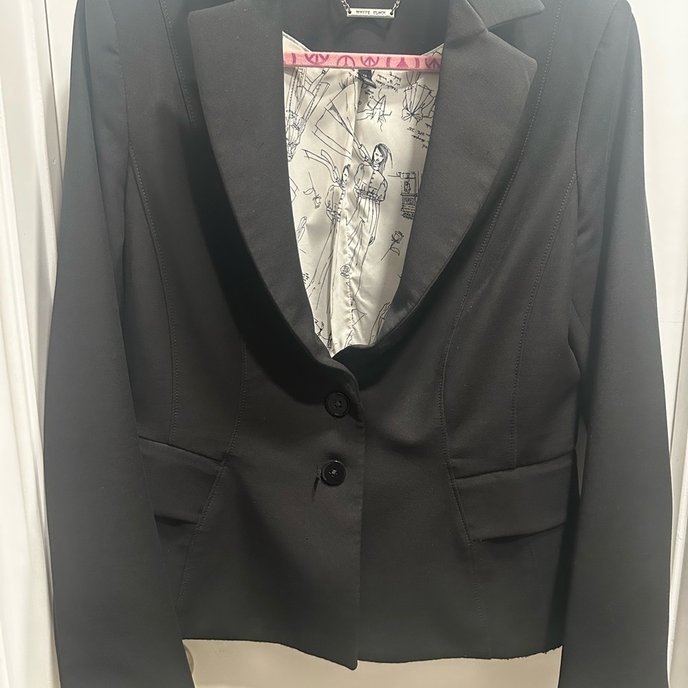 White House Black Market Classic Black Blazer